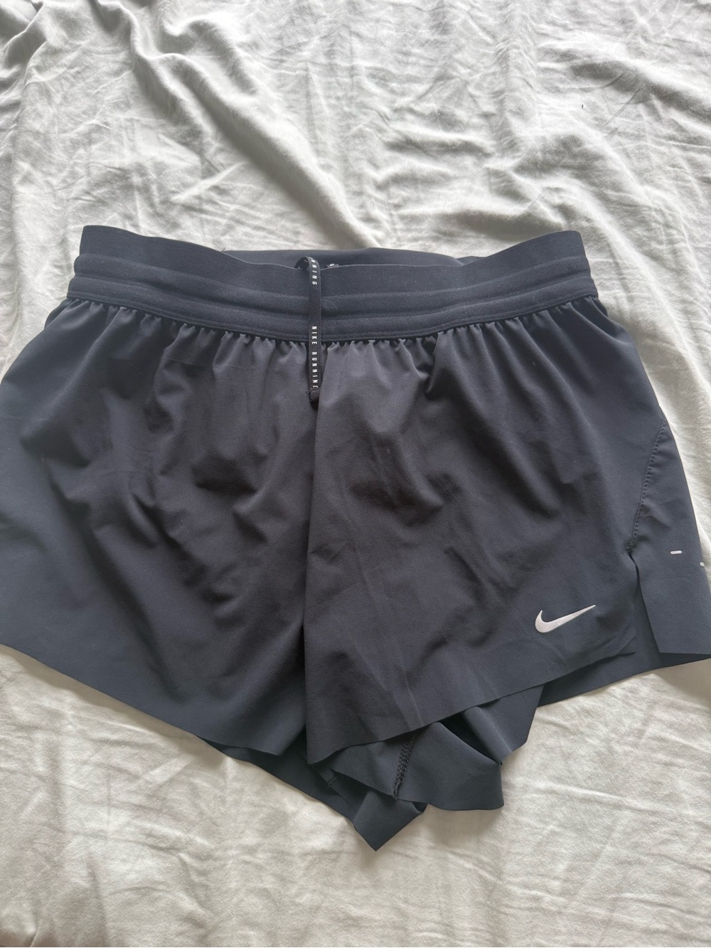 Nike Black Dri-FIT Athletic Shorts with Swoosh